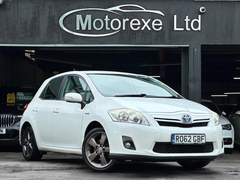 2012 Toyota Auris 1.8 VVTi Hybrid T Spirit 5dr CVT Auto HATCHBACK PETROL/ELECTRIC Automatic