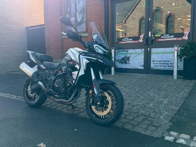 2025 Benelli TRK 702 Adventure touring motorcycle - ONLY 660 miles