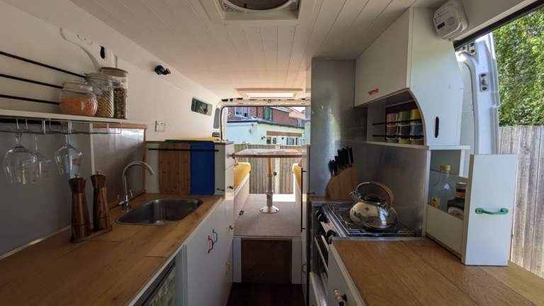Campervan Off grid Home from Home 