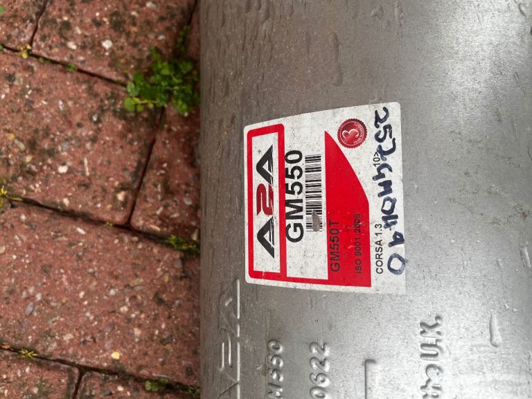 2009 Vauxhall corsa sxi 1.4 back box exhaust