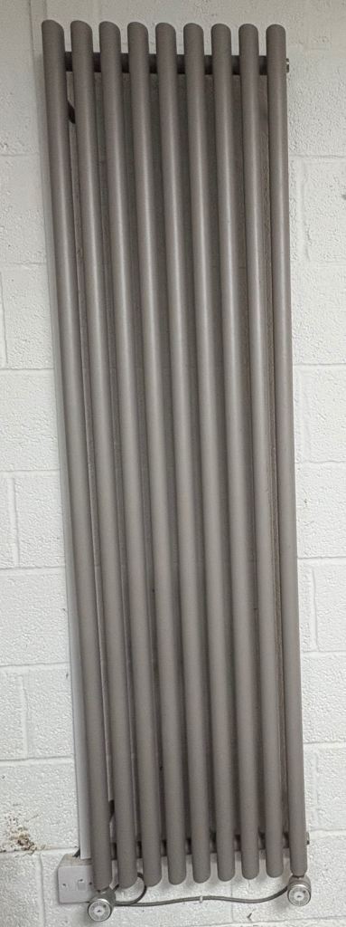 Electric grey metal oil vertical radiators 