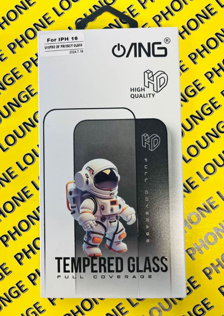 iPhone 16 Series Privacy Tempered Glass with full coverage Available Now