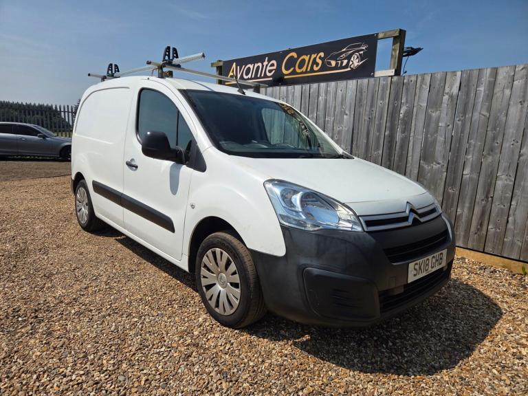 2018 Citroen Berlingo 1.6 BlueHDi 625Kg Enterprise 75ps PANEL VAN DIESEL Manual