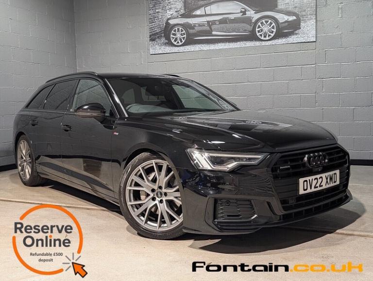 2022 Audi A6 Avant TDI V6 Black Edition Estate Diesel Automatic