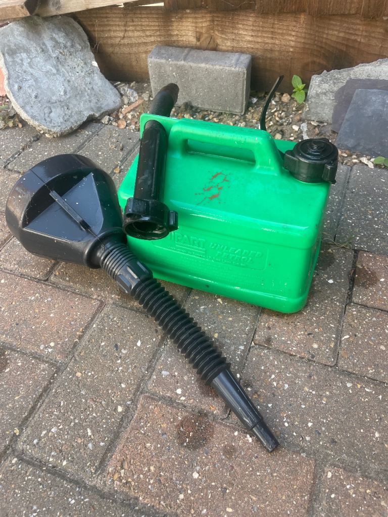 2x petrol cans