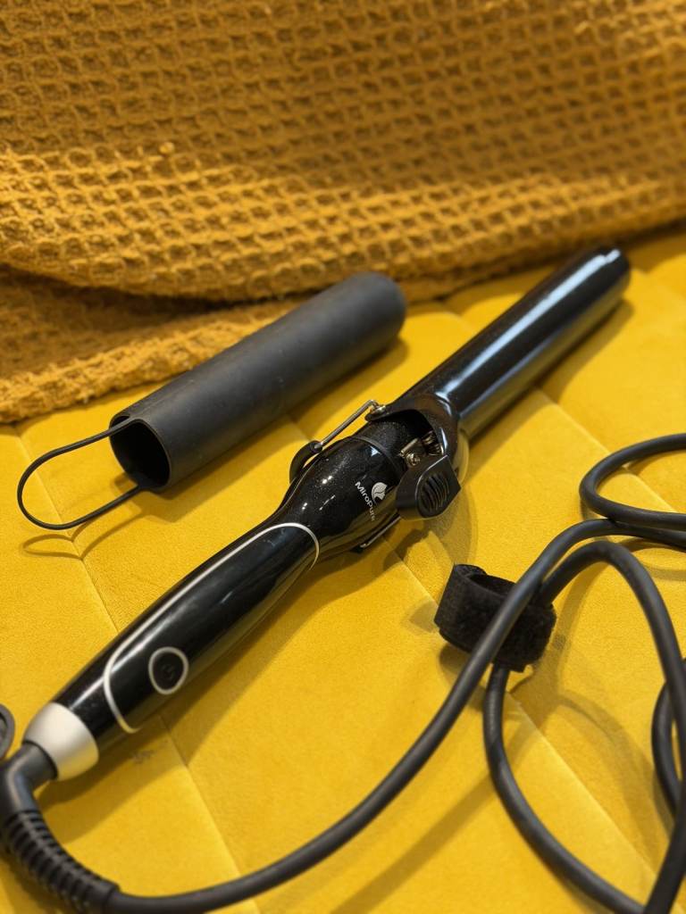 MiroPure - Curling iron with clamp and cover