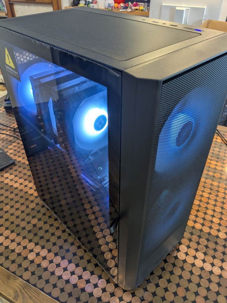 Gaming PC Intel 12700, ROG Strix RTX 2060 Super, 32gb DDR4 2400, 512Gb m.2, win 11 WIFI enabled
