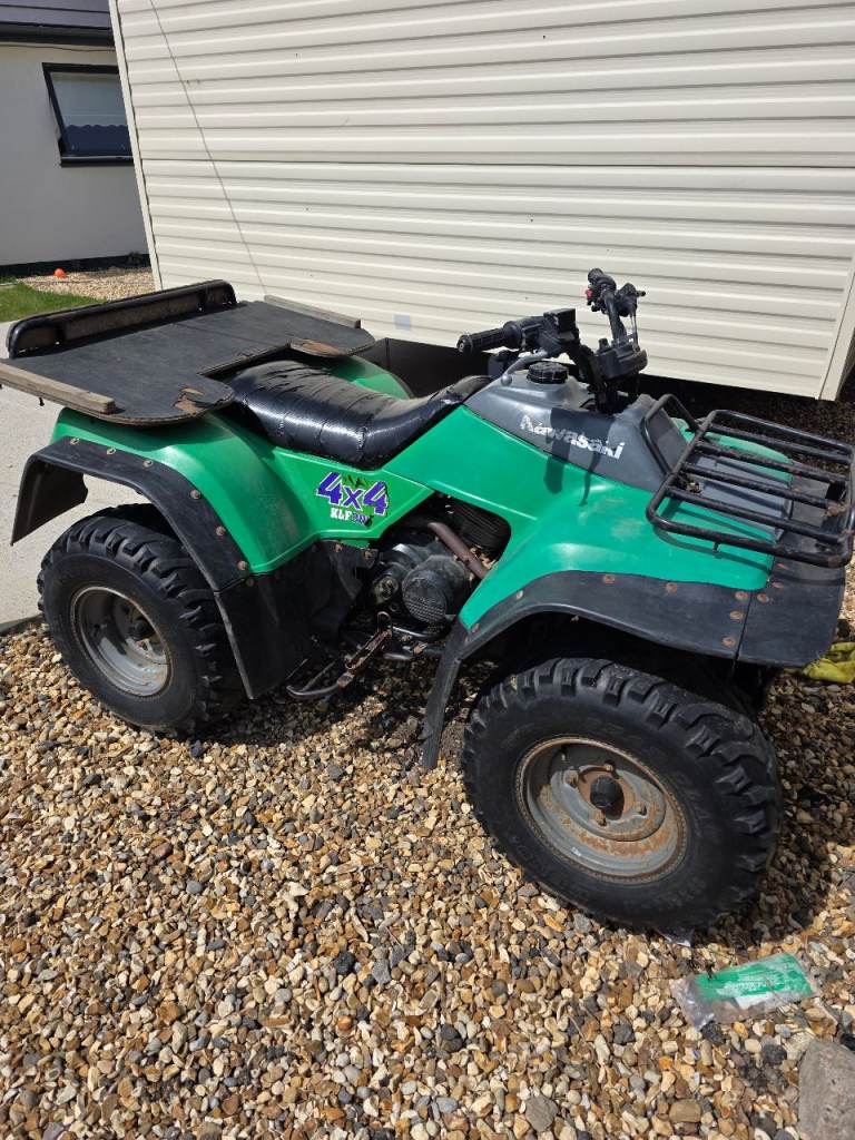 Kawasaki klf 300 4x4 road legal 