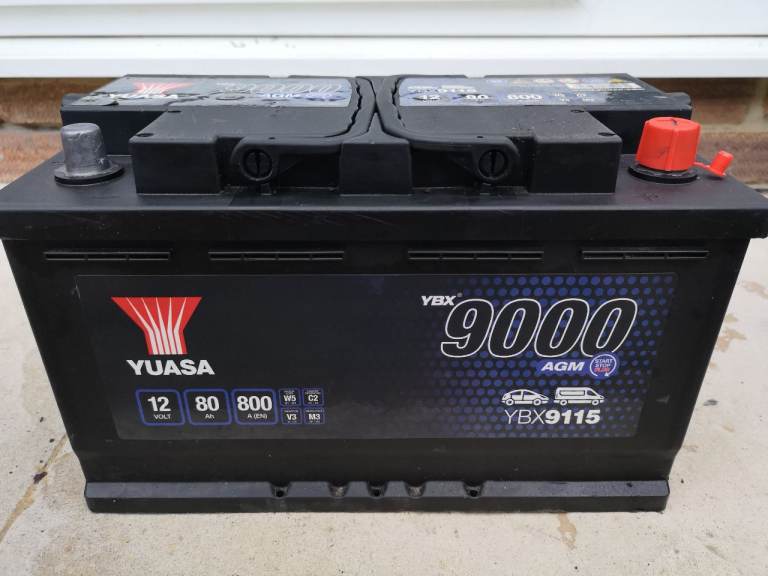 YUASA 9000 AGM BATTERY