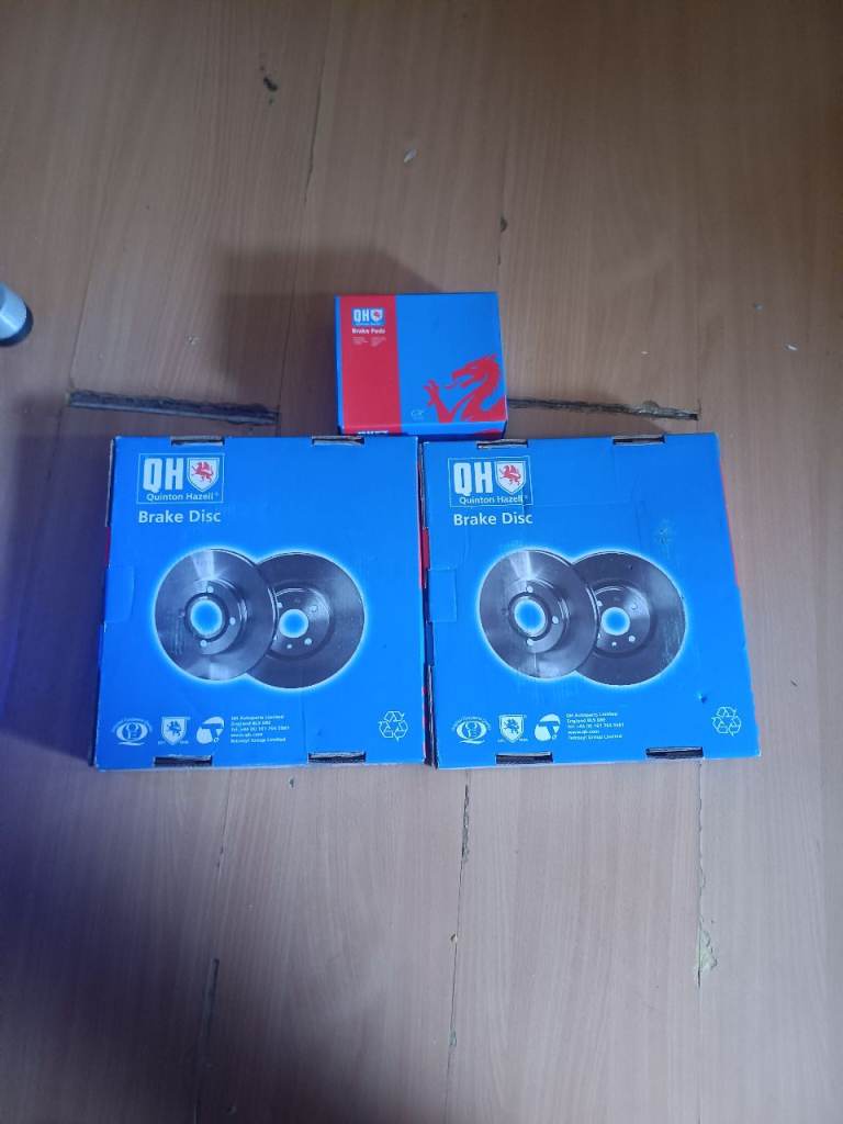Break discs and pads