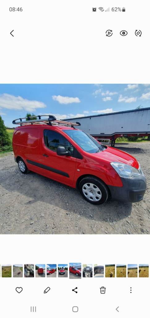 Peugeot, PARTNER, Panel Van, 2017, Manual, 1560 (cc)