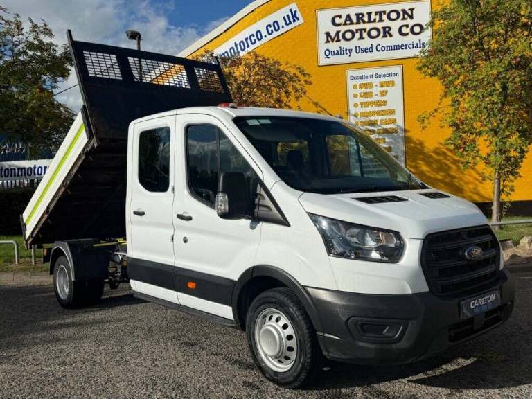 2021 Ford Transit 2.0 350 EcoBlue Leader Chassis Double Cab 4dr Diesel Manual RWD L3 Euro 6 ( Tip...