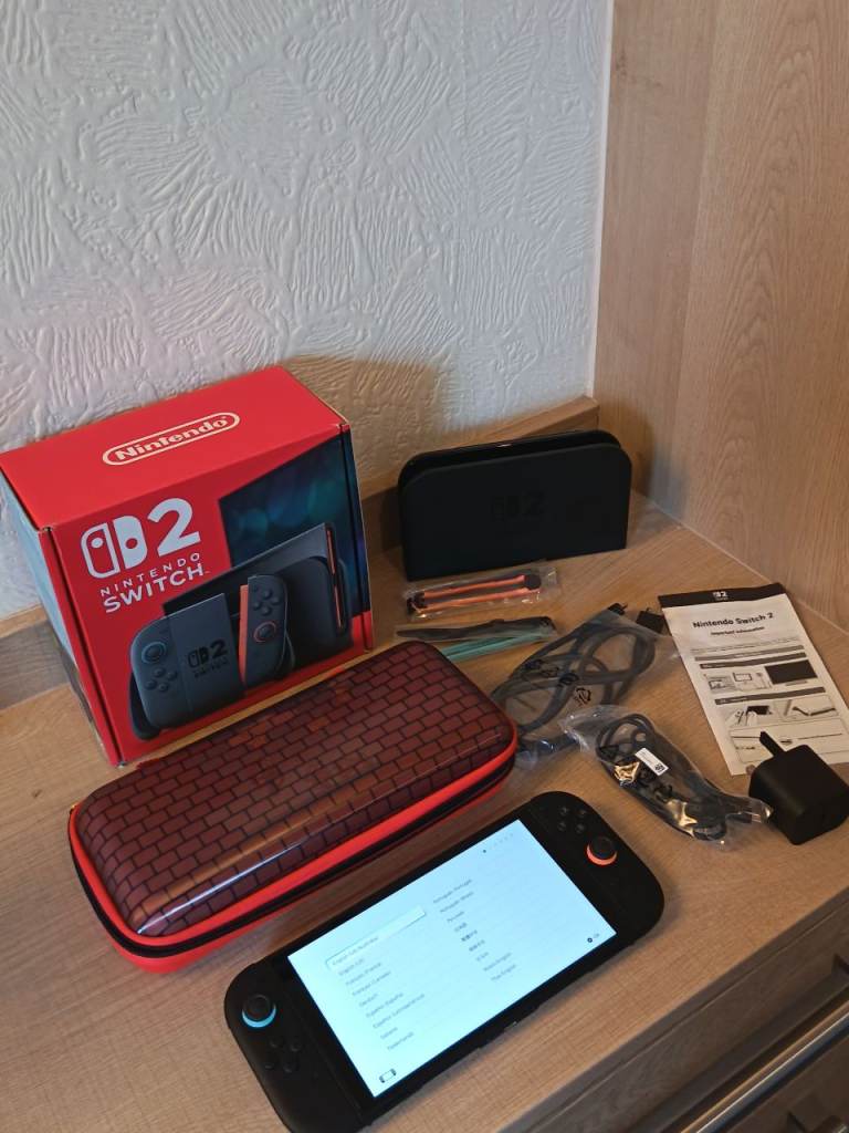 *Barely Used* Nintendo Switch 2 256GB Console Boxed + Turtle Beach Case