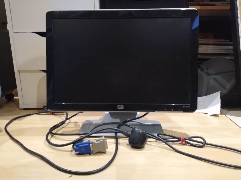 FREE: 19" HP LCD monitor - VGA input only