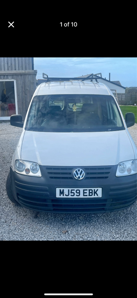 Volkswagen, CADDY, Panel Van, 2009, Manual, 1896 (cc)