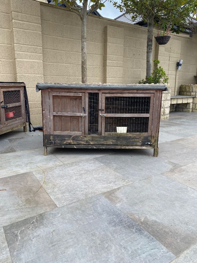 3 rabbit hutches for sale excellent condition 
