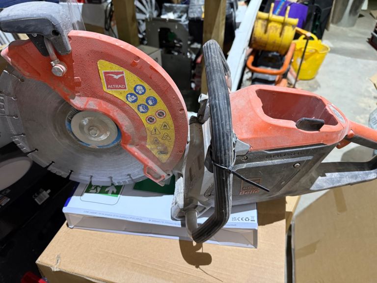 Belle altrad battery disc cutter