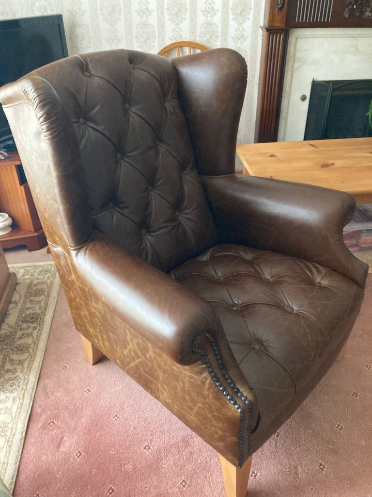 Tetrad ‘Palace’ Leather Armchair