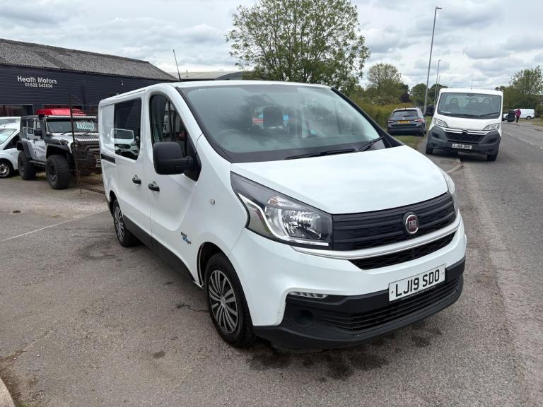2019 Fiat Talento 1.6 Ecojet 12 Sx Crew Van Double Cab Combi Van Diesel Manual