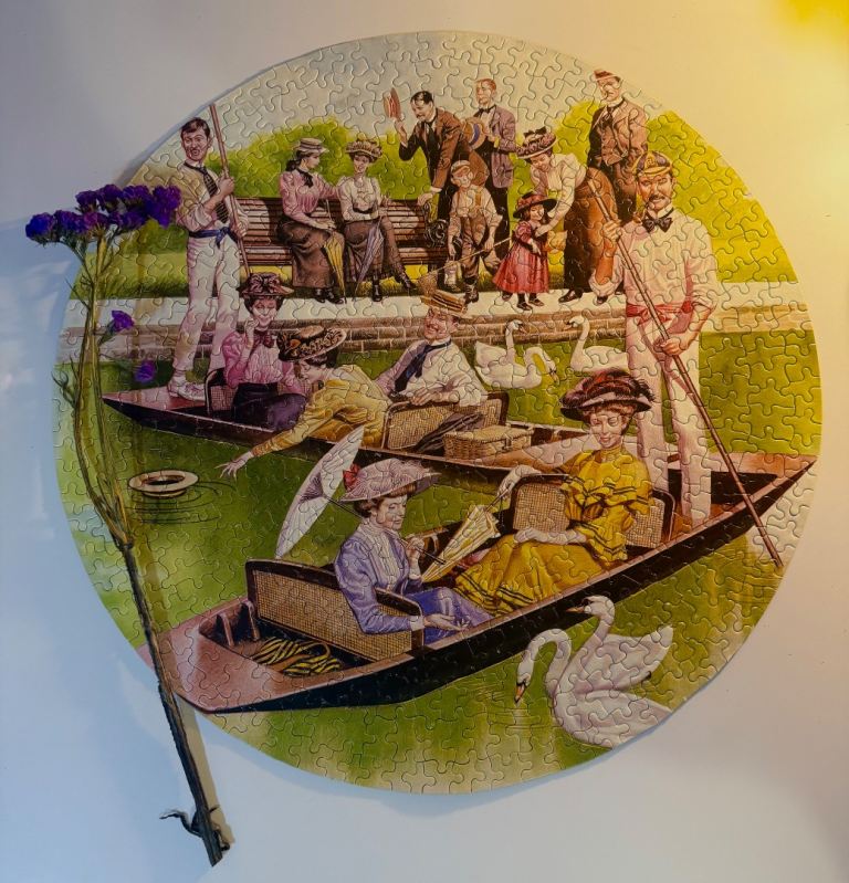 Puzzle Completion and Framing Service