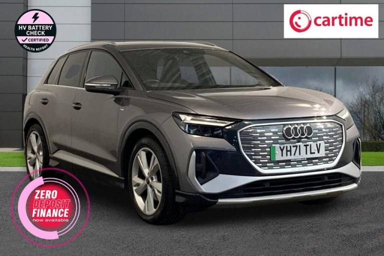2021 71 AUDI Q4 E-TRON 35 S LINE SUV 5DR ELECTRIC AUTO 55KWH (170 PS) REAR PARKI