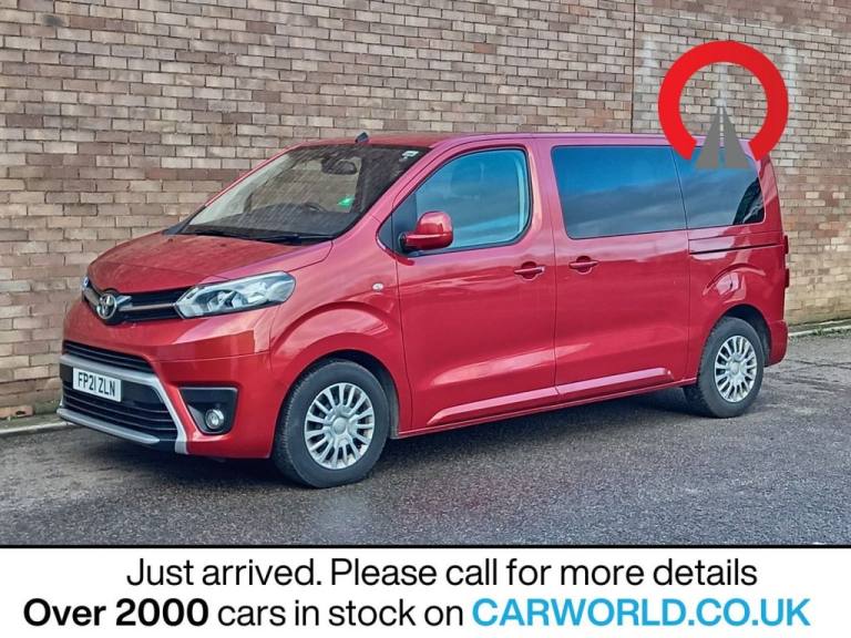 2021 Toyota PROACE CITY Verso 2.0D Shuttle Medium MPV 5dr Diesel Manual MWB Euro 6 (s/s) (140 ps)...