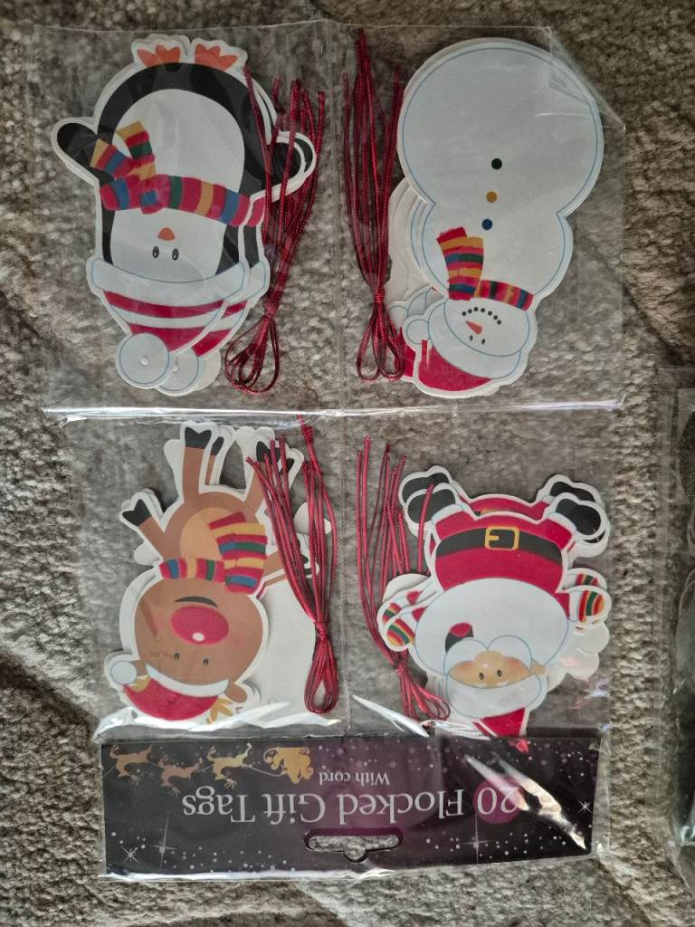 New Christmas Decorations Bundle – Gift Tags, Cards & Baubles