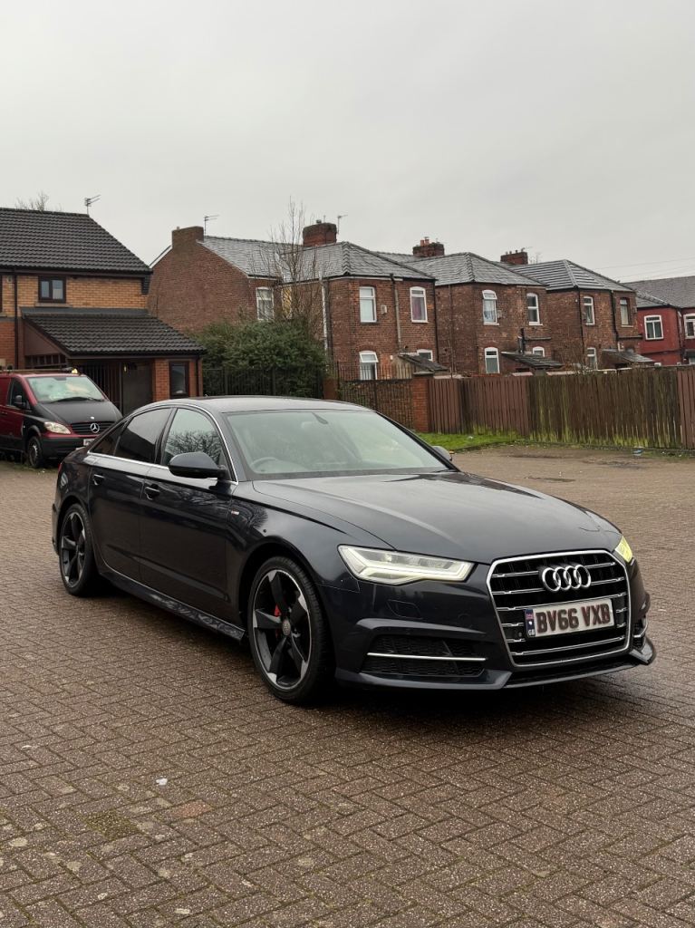 Audi A6 Ultra S-line 2017 190bhp Automatic Black Edition TOP SPEC 