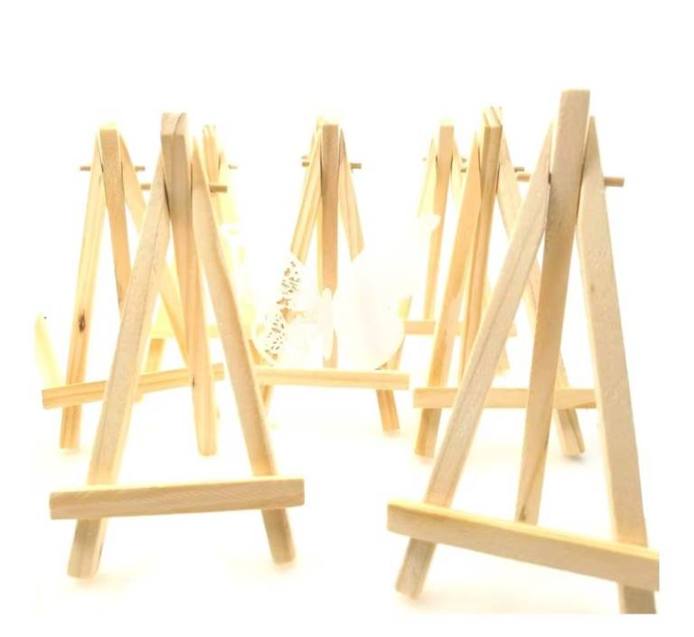 10 Mini Wooden Easels - As Good As New