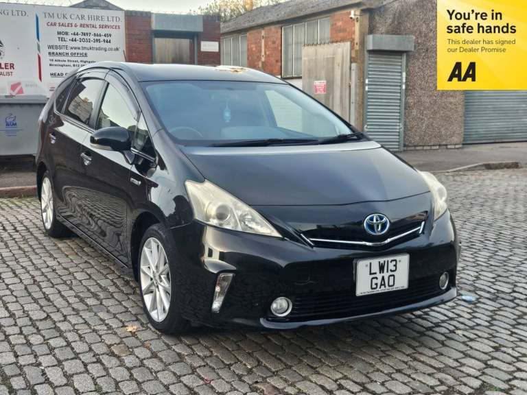 2013 Toyota Prius+ 1.8 Hybrid 5dr 7 Seats Leather MPV Petrol/Electric Hybrid Automatic