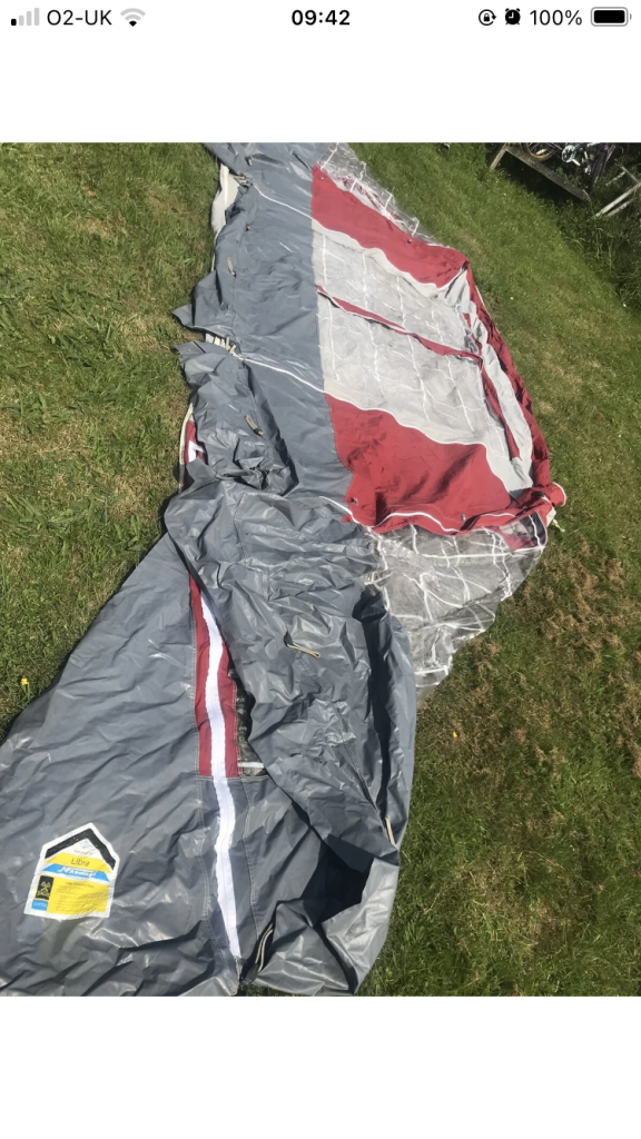 Awning Caravan Campervan Awning - Nr Awnings- Libra - OkCond Used Sucker Attach2Caravan