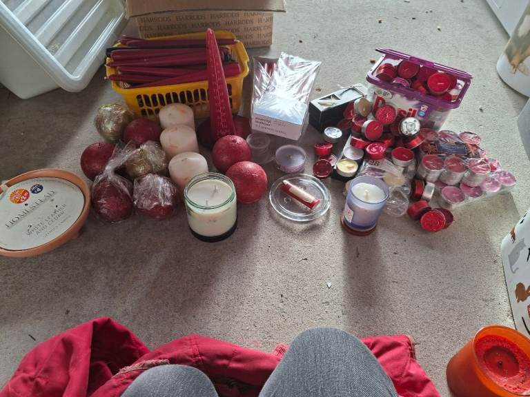Large selection of candles and night lightss, £25.00 for Sale in Kelty ...