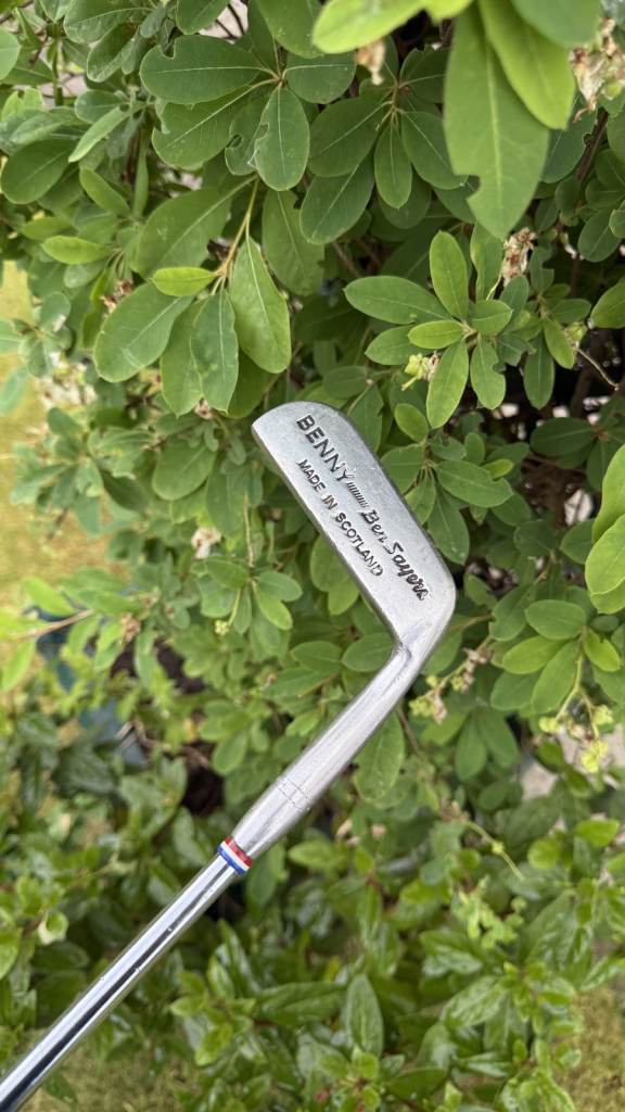 Benny: Vintage Ben Sayers Blade Putter / Hand Made in Scotland / Ben Sayers 35" steel shaft.