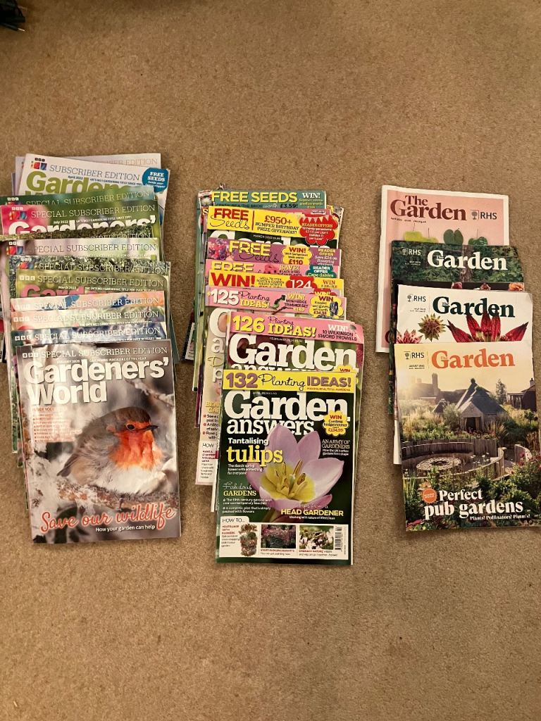 Gardening Magazines (lots) includes current Jan 2026 Gardener’s World