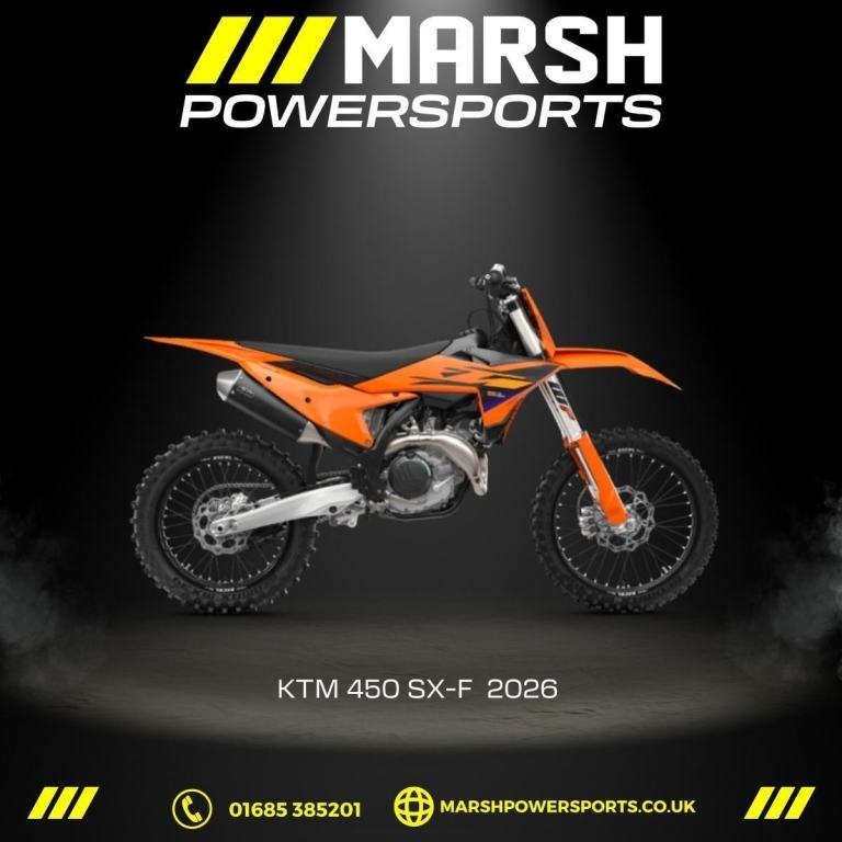 image for 450 SX-F 2026 Model - KTM Main Dealer - Reserve NOW!