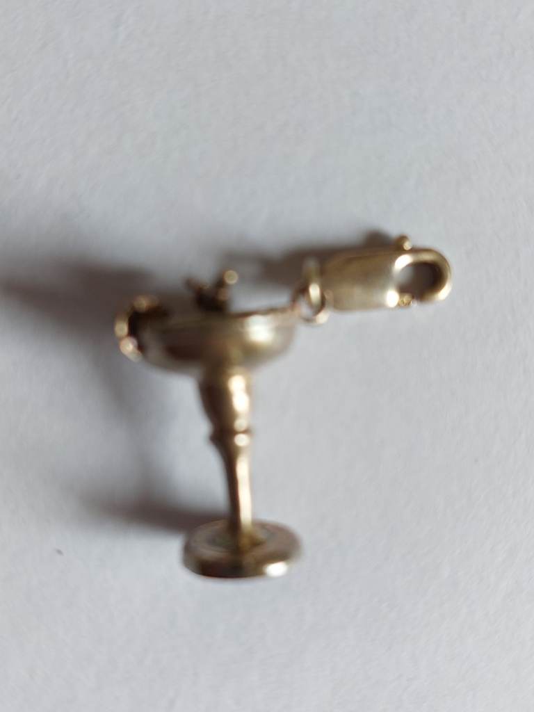Milano Cocktail Glass charm