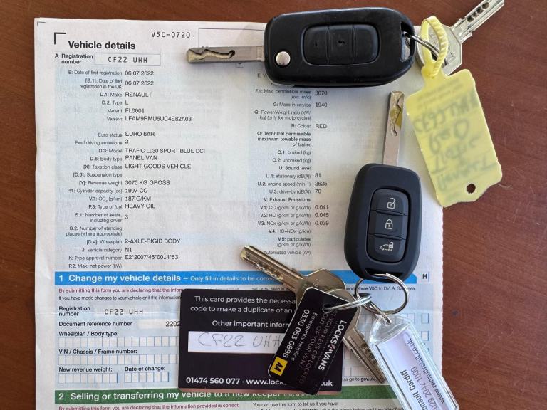 2022 Renault Trafic 2.0 DCI Sport 150BHP LL30 LWB. Same as Nissan Primastar. 