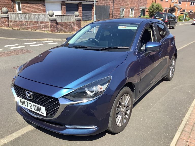 MAZDA 2 GT SPORT AUTOMATIC.BLUE 2022(registered 29/12/2022 5,930 miles