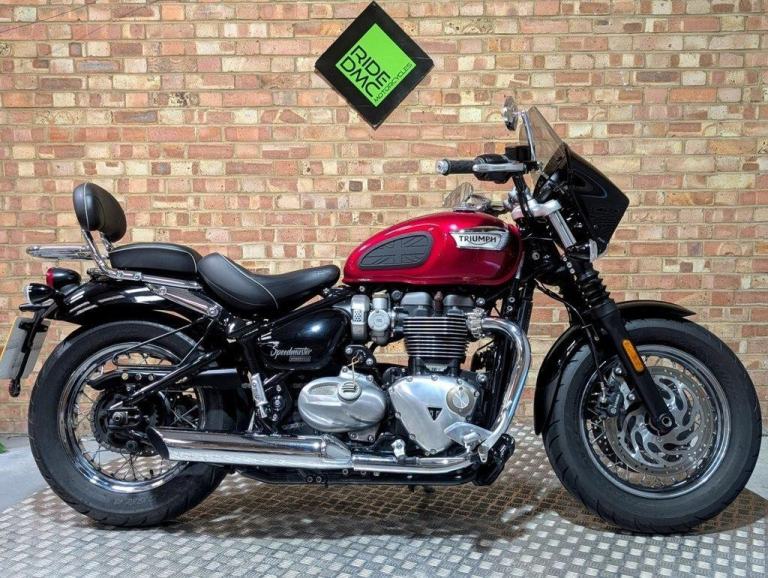TRIUMPH SPEEDMASTER 1200 FSH. NICE EXTRAS INCLUDING EXHAUSTS. LOVELY BIKE