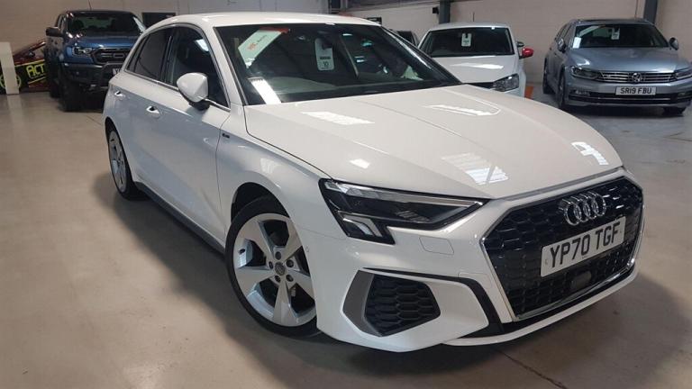 2020 Audi A3 1.5 TFSI 35 S line Sportback S Tronic Euro 6 (s/s) 5dr Hatchback Petrol Automatic