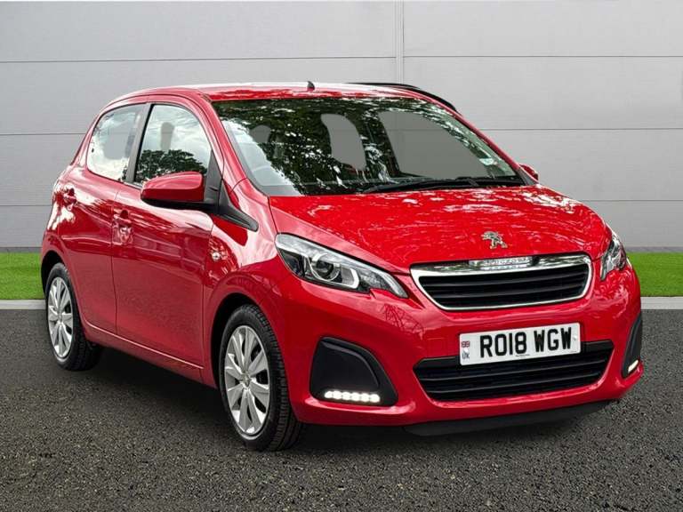 2018 Peugeot 108 1.0 Active 5dr 2-Tronic HATCHBACK PETROL Automatic