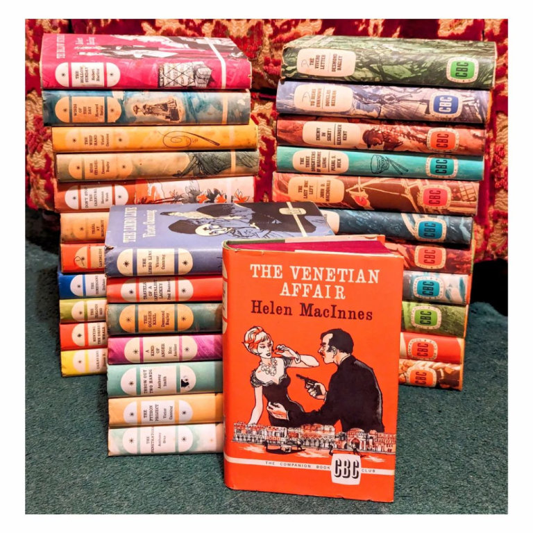 Vintage 60s The Companion Book Club Set Of Books