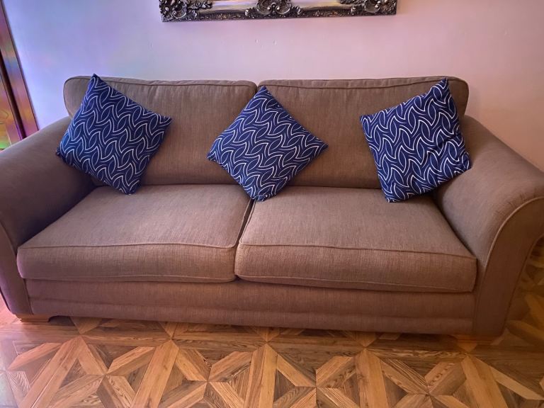 3 & 2 Seater Fabric Sofa 