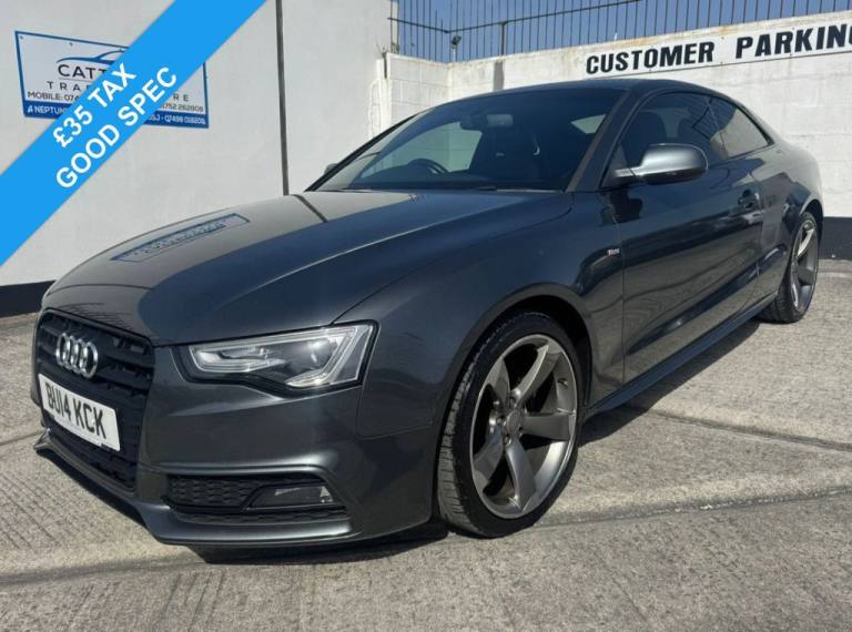 2014 14 AUDI A5 2.0 TDI BLACK EDITION COUPE 2DR DIESEL MANUAL EURO 5 (S/S) (177 