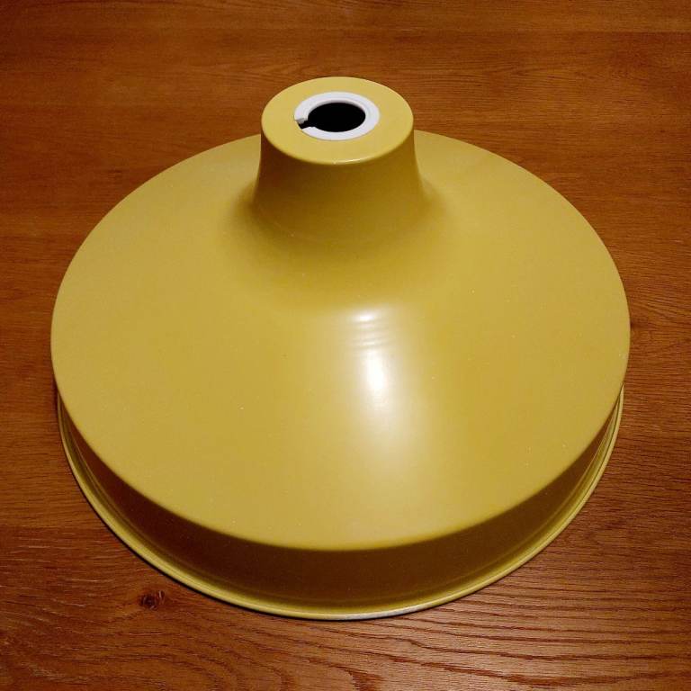 Lamp shade pendant ochre 