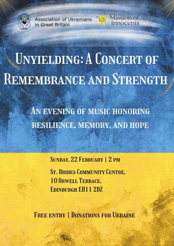 Unyeilding: A Concert of Music Honoring Resilience, Memory and Strength