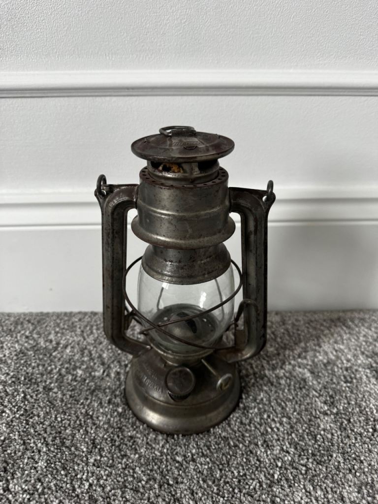 Vintage Meva Hurricane Parrafin Lantern model 863