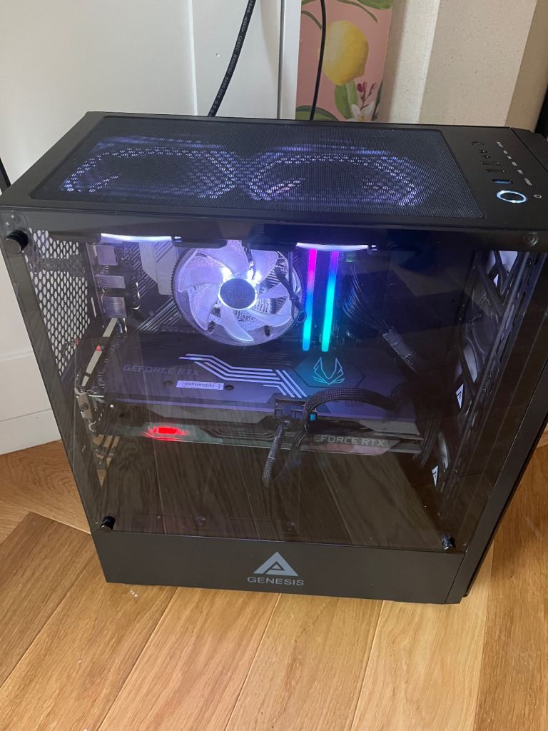 image for GeForce RTX 3080, Ryzen7, Cyberpower gaming PC.