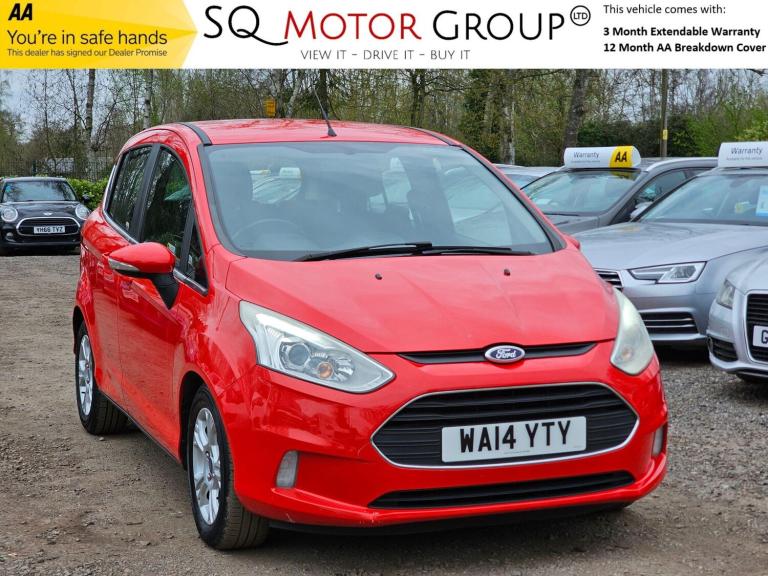 2014 Ford B-MAX 1.4 Zetec Euro 5 5dr MPV Petrol Manual