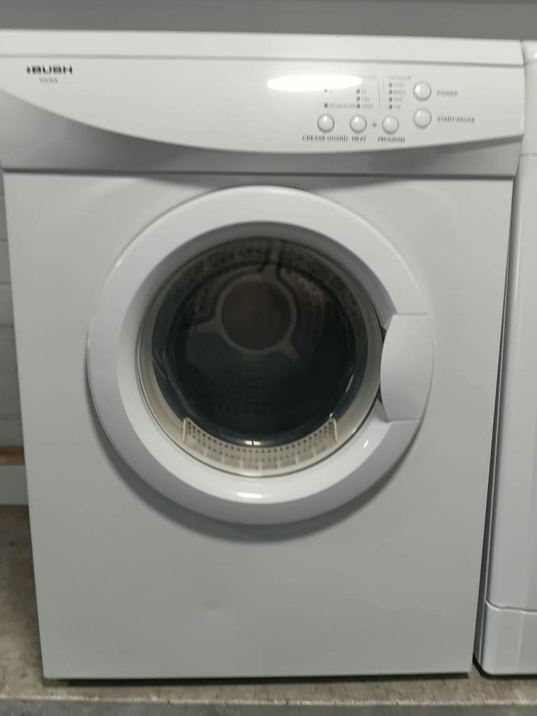 Bush Tumble Dryer – White, Good Condition